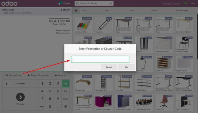 Những tính năng mới trên mô-đun POS