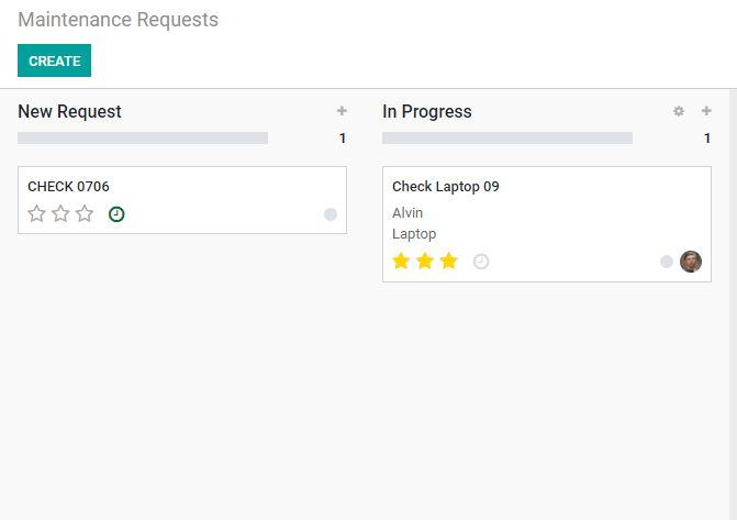 Hướng dẫn quản lý Yêu cầu bảo trì với Mô-đun bảo trì Odoo