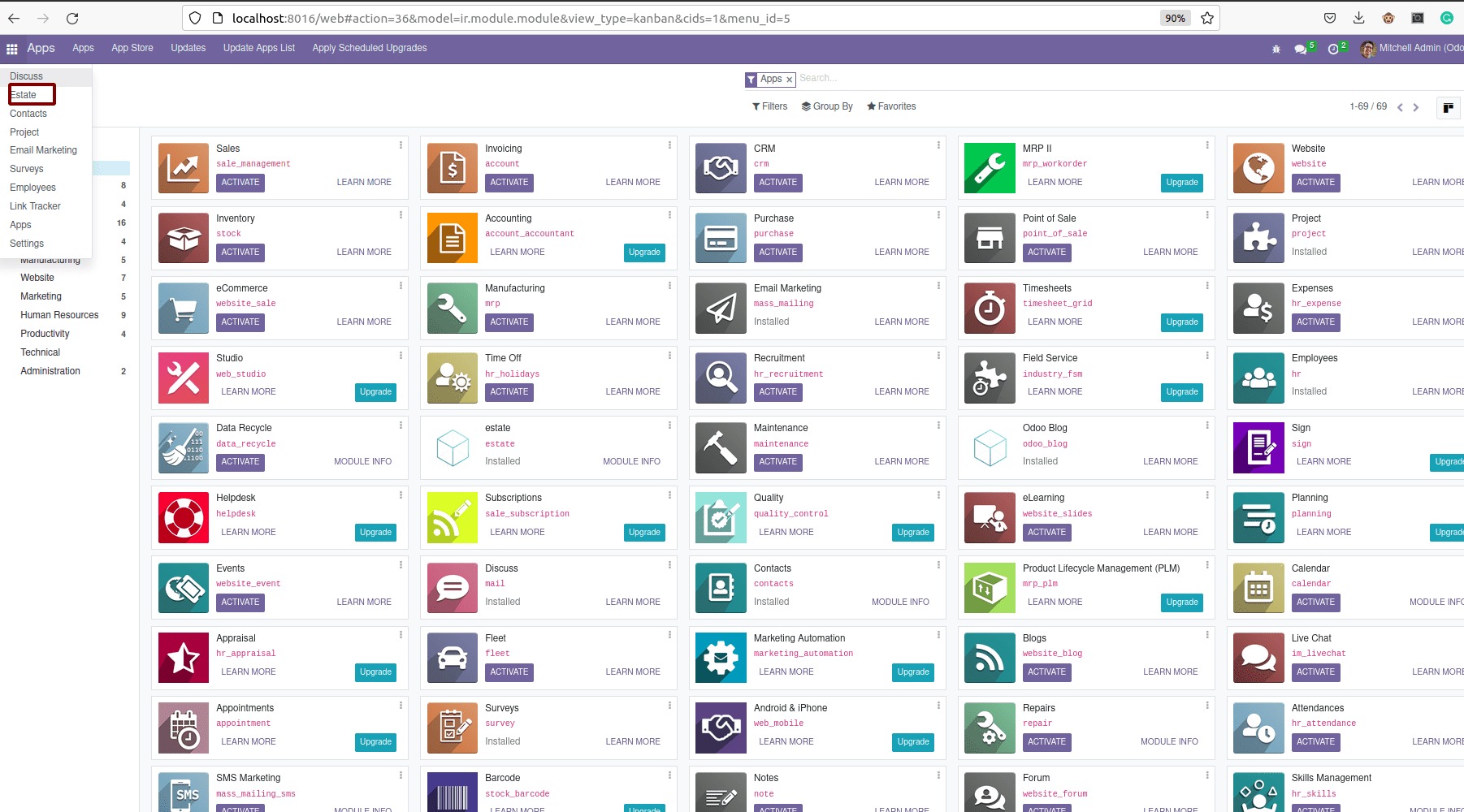 Odoo - Một trong các phần mềm ERP phổ biến ở Việt Nam
