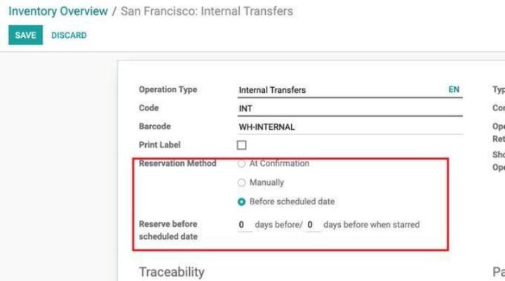 Quản lý kho trong Odoo