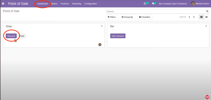 Những tính năng mới trên mô-đun POS