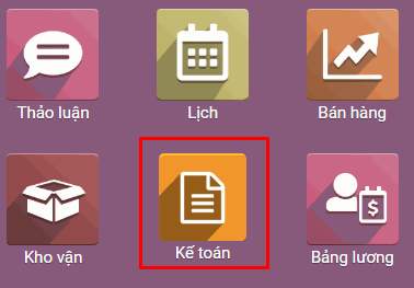 Odoo 14 Kế toán